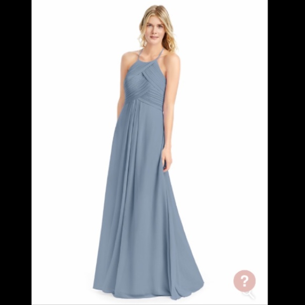 Azazie Dusty Blue Bridesmaids Dress